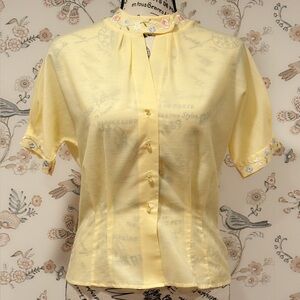 Vintage 1950s Gene Bart Blouse